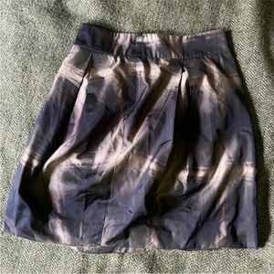 L.A.M.B. Black and Cream Mini Skirt